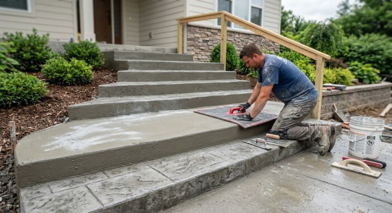 Stamped Concrete Installation Service