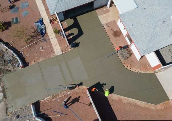 Cost of Concrete Driveway Finishing in Costa Mesa